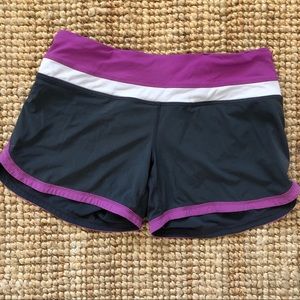 Lululemon Tri-Color 4” shorts